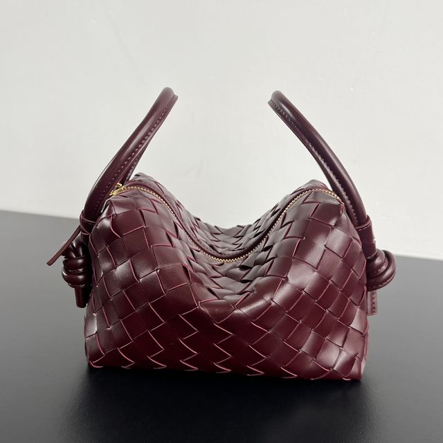 BV original lambskin loop top handle bag 796615 barolo