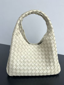 BV original lambskin medium campana bag 844249 sea salt