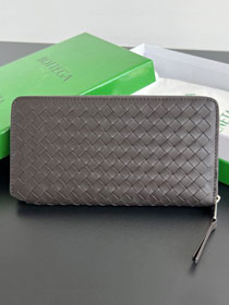 BV original lambskin piccolo zip around wallet 814680  