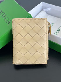 BV original lambskin small bi-fold wallet 742330 