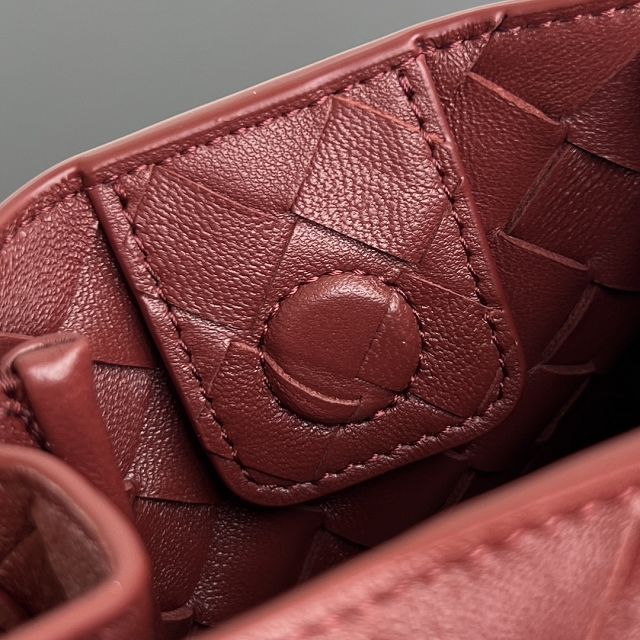 BV original lambskin small campana bag 796569 sapele