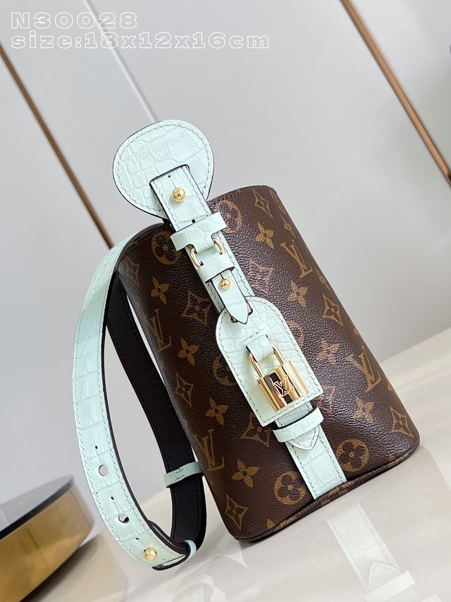 Louis vuitton original monogram canvas all In BB M30028 green