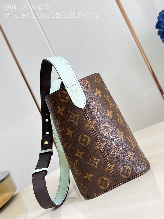 Louis vuitton original monogram canvas all In BB M30028 green