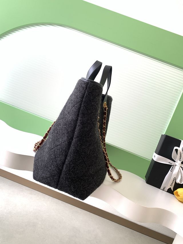 CC original felt maxi shopping bag AS5853 black