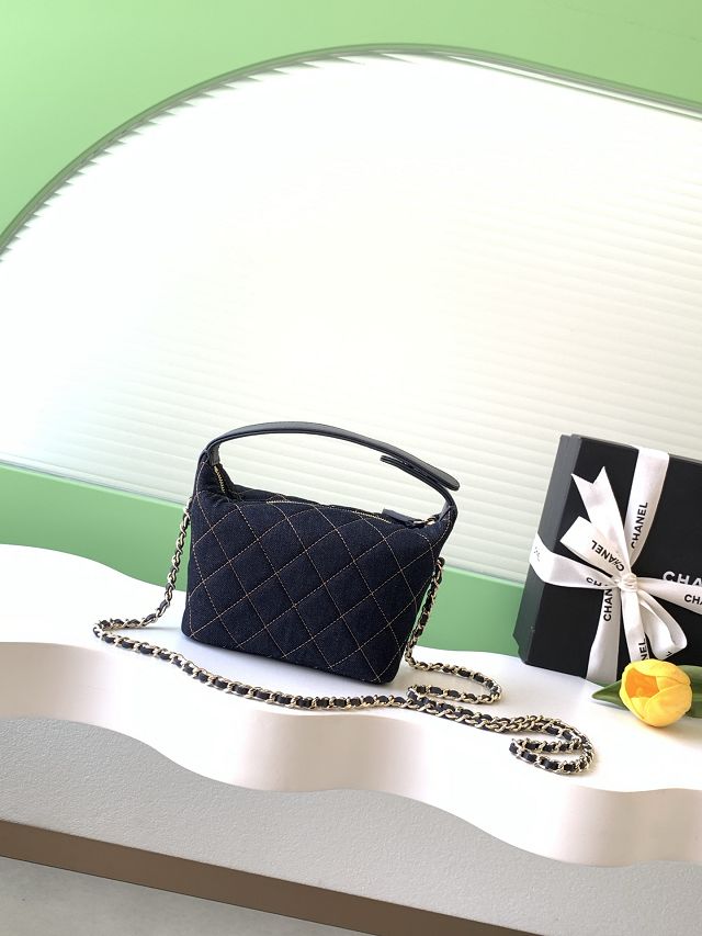 CC original denim pouch AP4386 dark blue