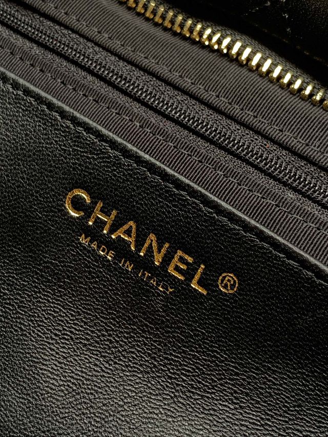 CC original lambskin large handbag AS5851 black