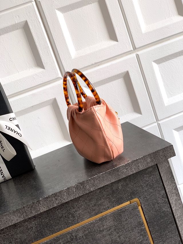 CC original lambskin mini pouch AP4981 pink