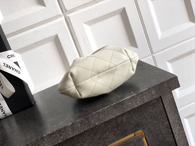 CC original lambskin mini pouch AP4981 white