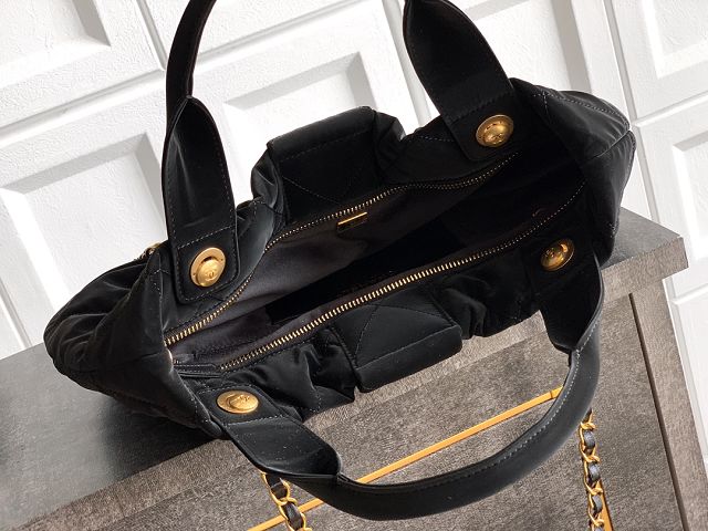 CC original velvet large handbag AS5851 black