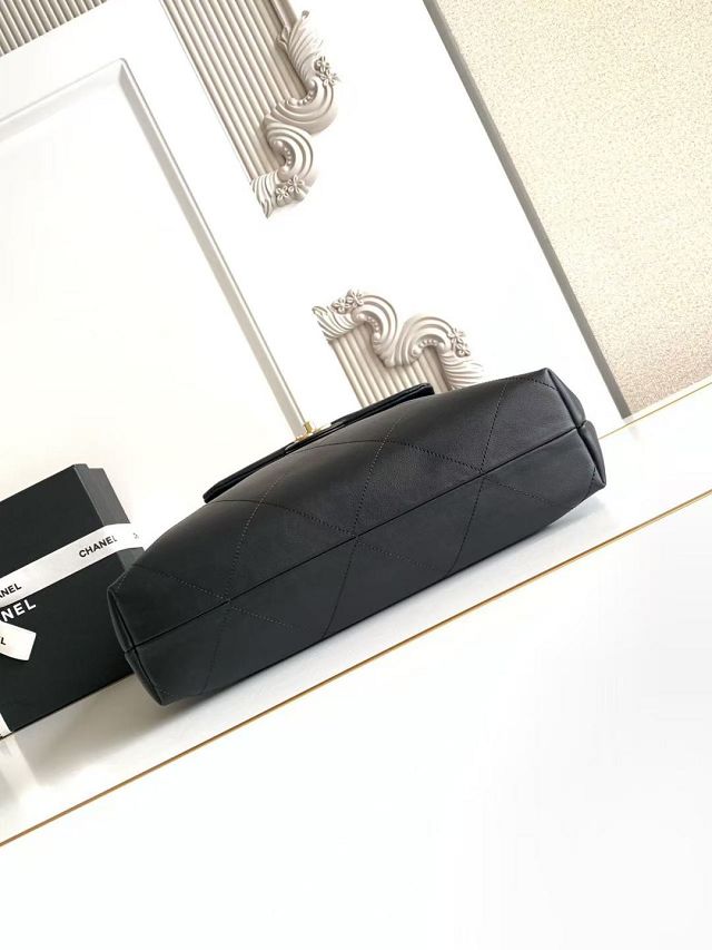 CC original calfskin large hobo bag AS5838 black