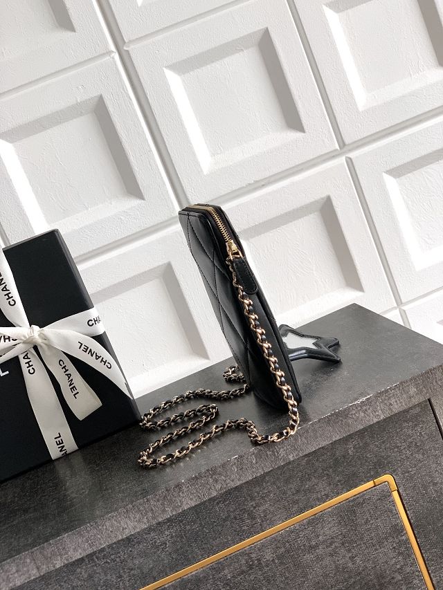 CC original lambskin phone holder AP5216 black