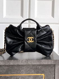 CC original lambskin small handbag AS5849 black