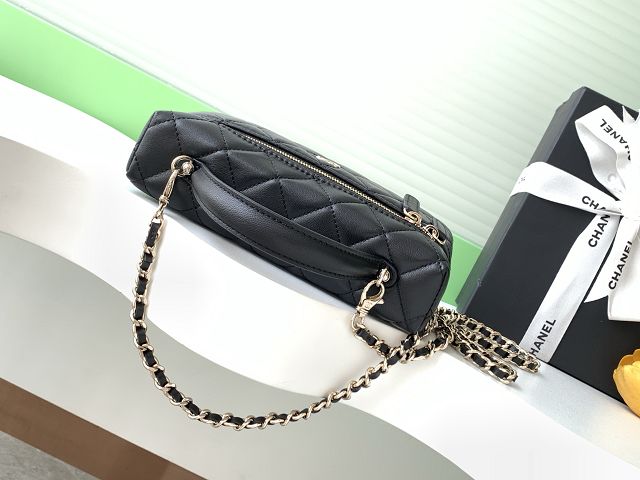 CC original lambskin vanity with chain AP4385 black