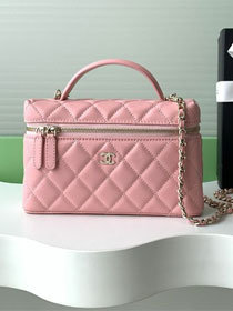 CC original lambskin vanity with chain AP4385 grey