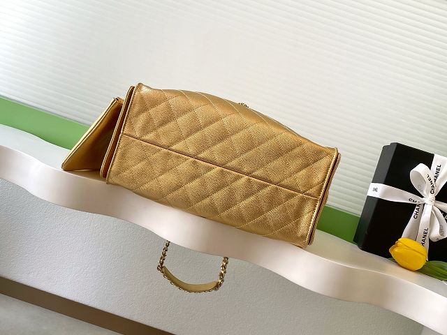 CC original grained calfskin 25 medium handbag AS5311 gold