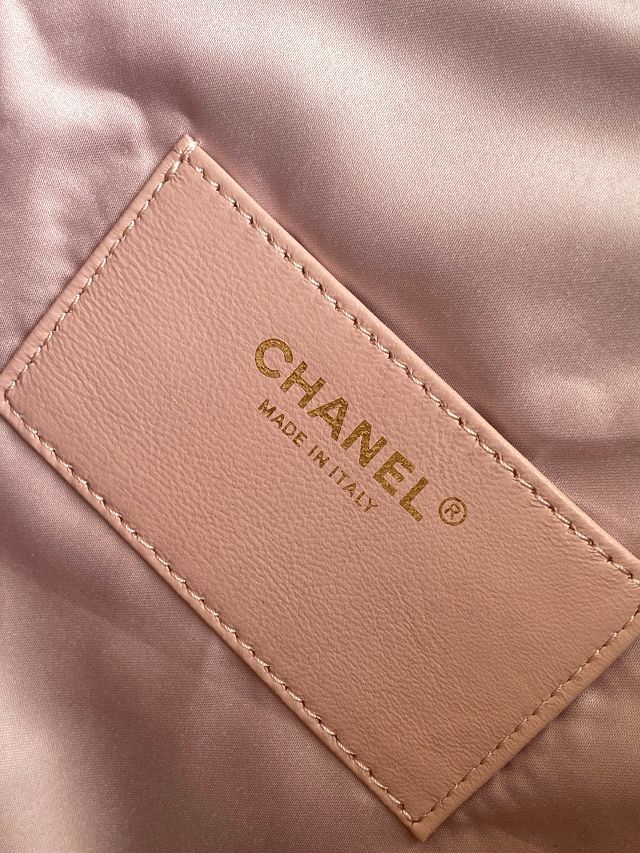 CC original grained calfskin 25 medium handbag AS5311 rose gold