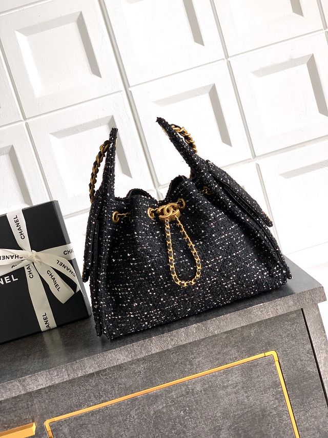 CC original tweed 25 small handbag AS5293 black