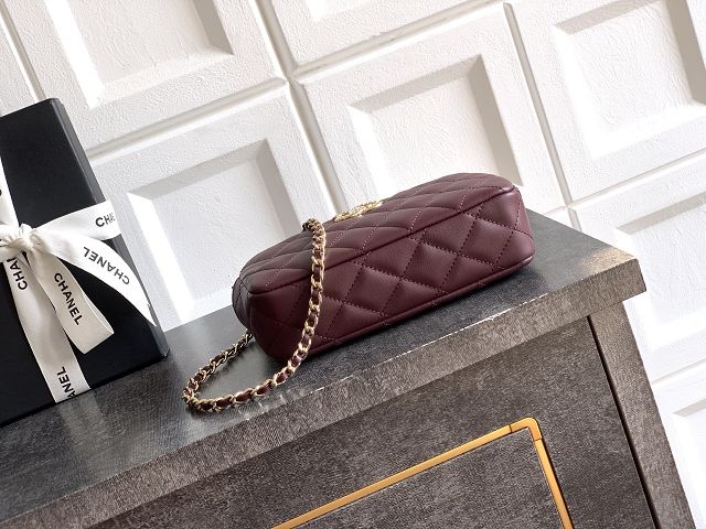 CC original grained calfskin vanity with chain AP4670 