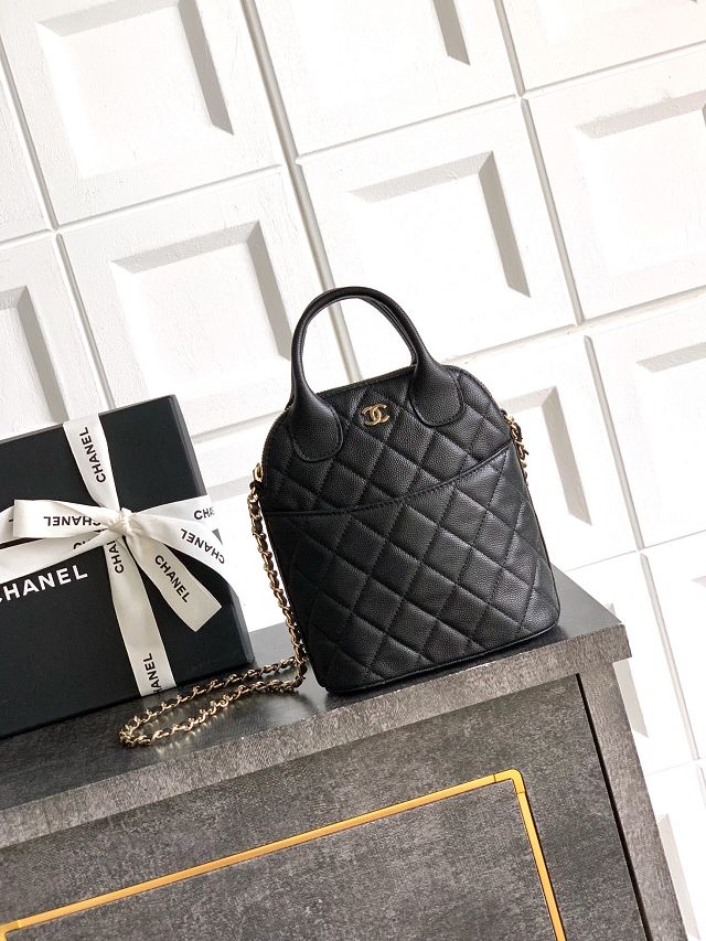 CC original grained calfskin mini handbag AS4742 black