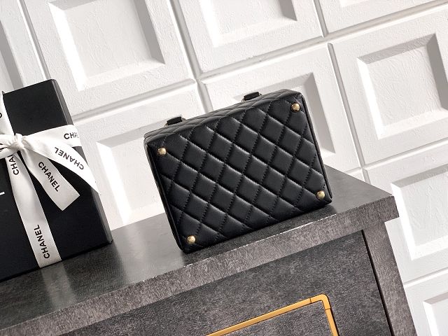 CC original lambskin jewelry case AP5027 black