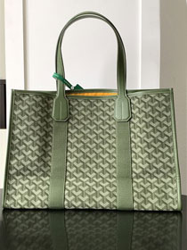 Goyard original canvas villette shopping tote bag GM GY0114 green