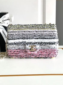 CC original sequins small flap bag AS4561 multicolor