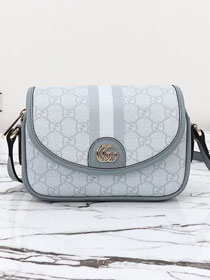 GG original canvas ophidia mini shoulder bag 772239 light blue