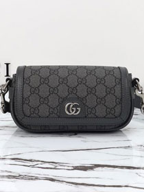 GG original canvas ophidia super mini shoulder bag 795466 grey