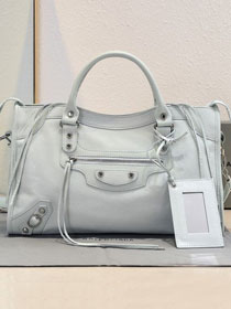 Balenciaga original lambskin le city medium bag 7977862 light green