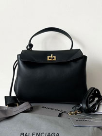 Balenciaga original calfskin rodeo mini handbag 7954562 black