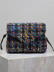 YSL original tweed loulou mini bag 467072 multicolor