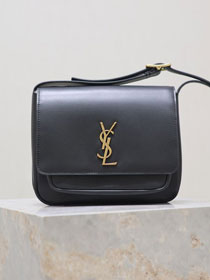 YSL original box calfskin niki baby bag 633151 black