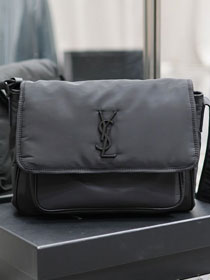 YSL original nylon large niki bag 498830 black