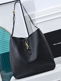 YSL original calfskin le 5A7 large tote bag 753837 black