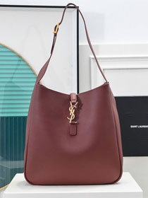 YSL original calfskin le 5A7 large tote bag 753837 bordeaux