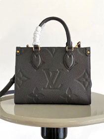 Louis vuitton original calfskin onthego pm M12513 gun