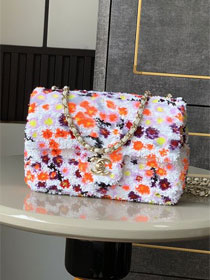 CC original sequins mini flap bag A69900 multicolor